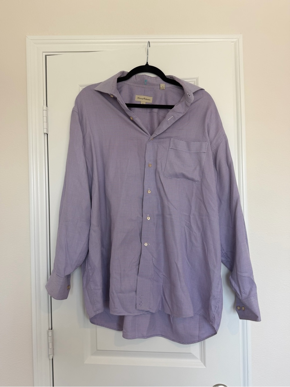 Tommy Bahama Lavender Button-Up Dress Shirt